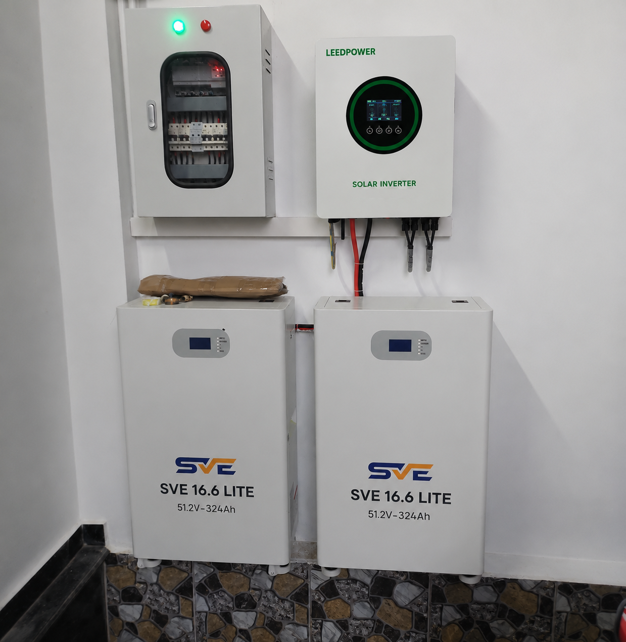 Lắp đặt biến tần LEEDPOWER Việt Nam tại Cửa hàng – Long An