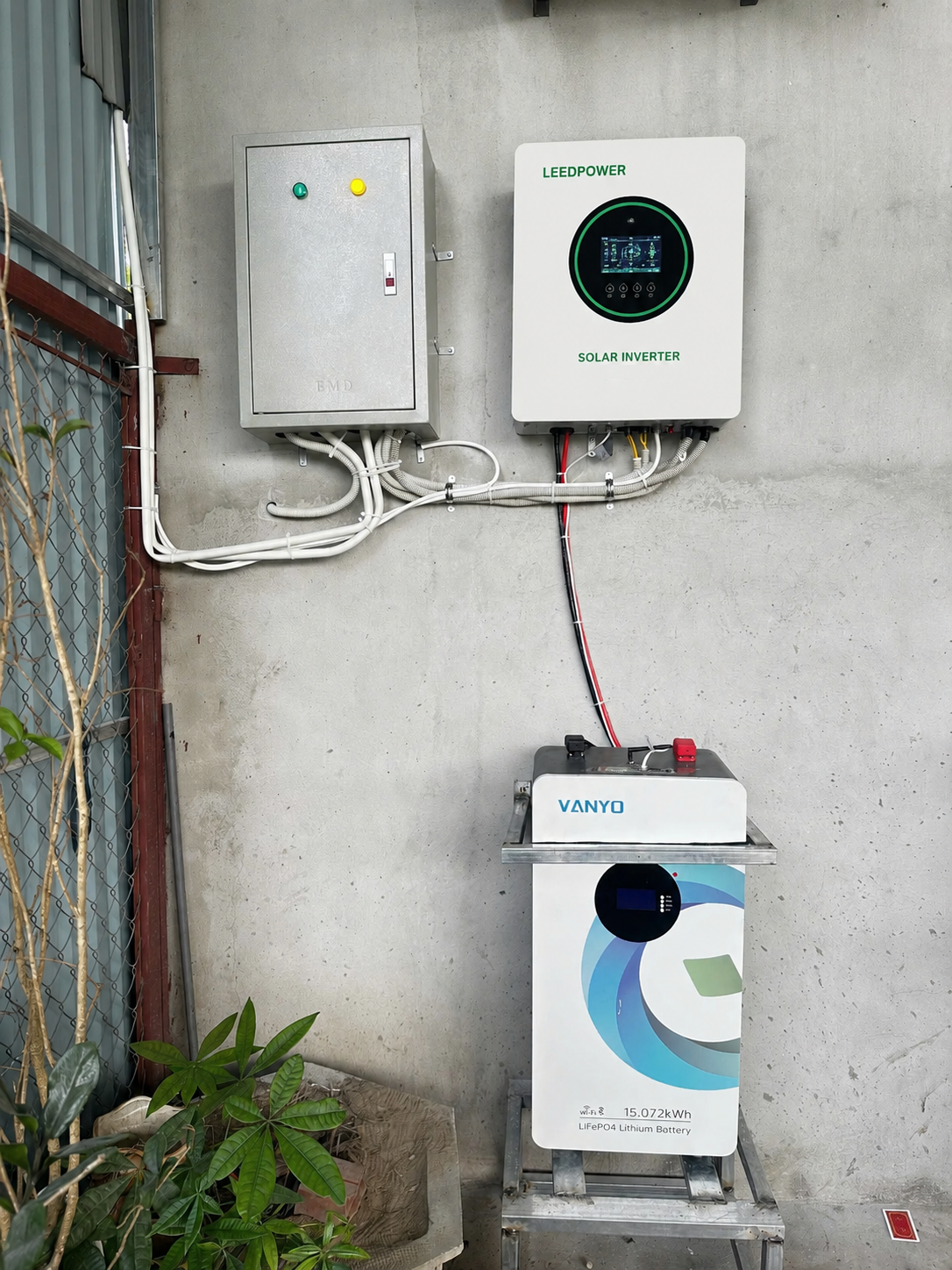 Lắp đặt biến tần LEEDPOWER Việt Nam tại Nhà xưởng – Bình Dương